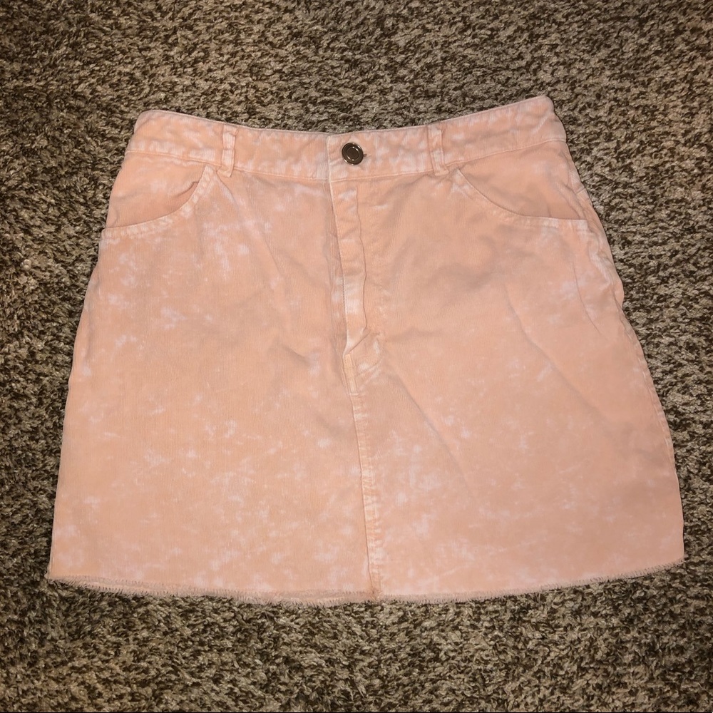 Forever 21 Pink Jean Skirt